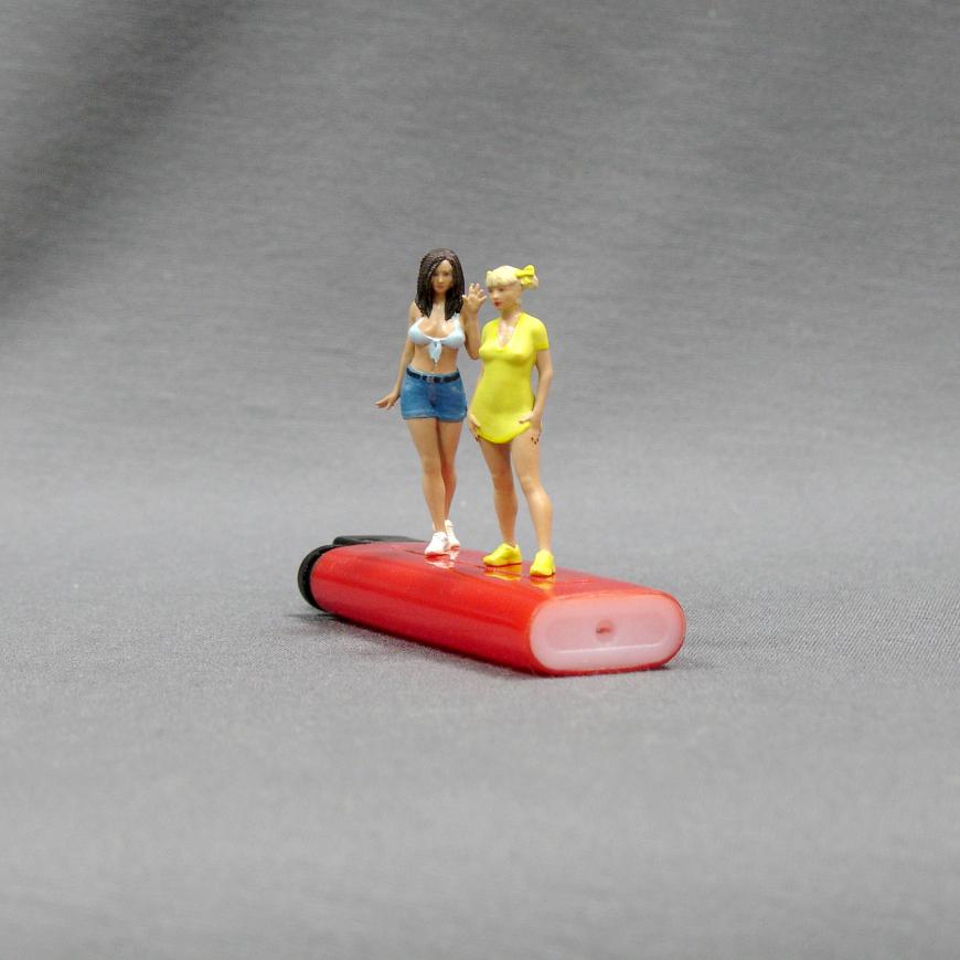 Антураж к автомобилям в масштабе 1:43.