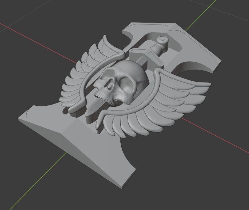 Значки Империума Человечества из Warhammer 40000