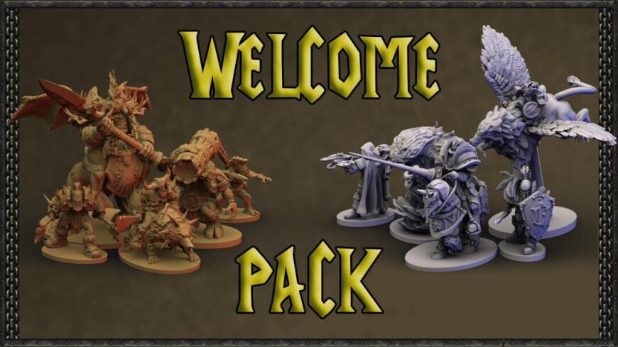 Мой декабрь и не только - 3д миниатюры для настольных игр и полки