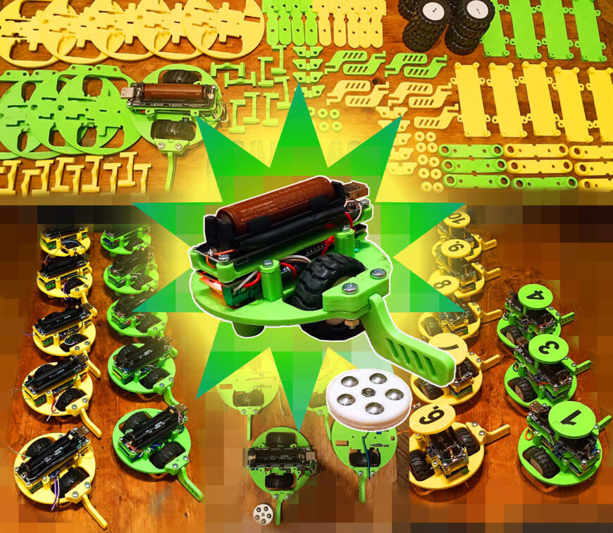 Online Robo Warriors. Робошасси для игры через интернет (управление реальными физическими роботами с сайта)