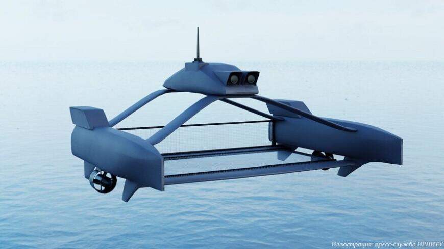 Студент ИРНИТУ создает робота для очистки водоемов от мусора