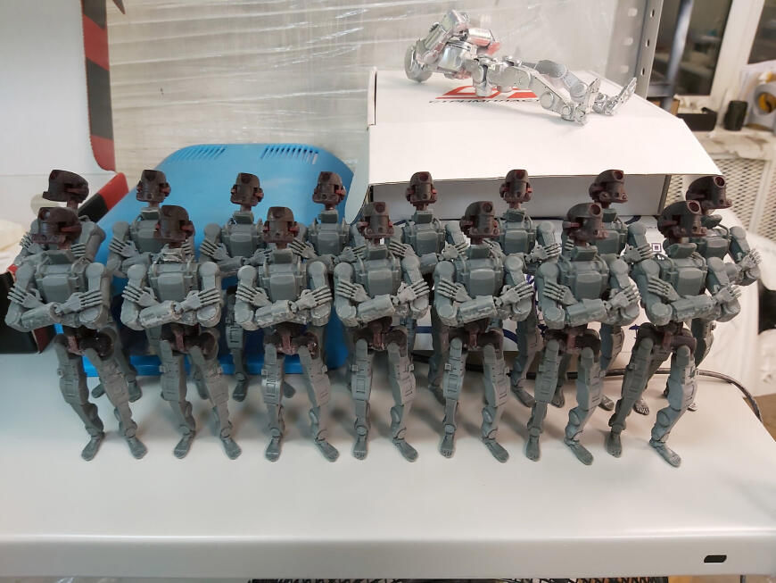 3д печать фотополимером фигурок на заказ по 3д модели