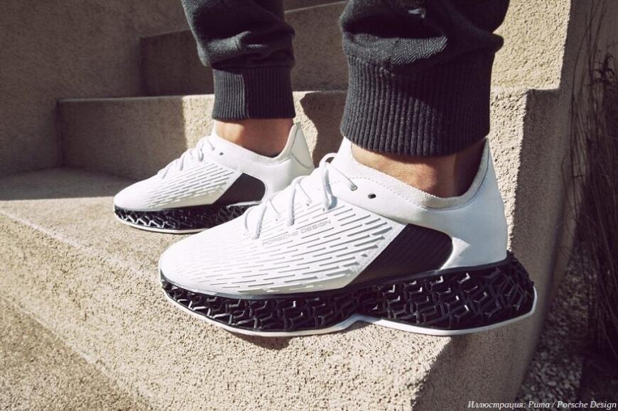 Puma и Porsche выпустили беговые кроссовки 3D MTRX с 3D-печатными подошвами