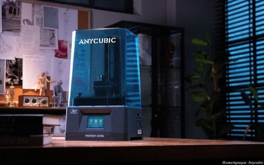 Anycubic готовится к приему заказов на бюджетные DLP 3D-принтеры Photon Ultra