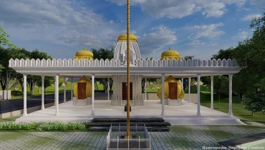 В Индии возводят 3D-печатный храм В Индии возводят 3D-печатный храм