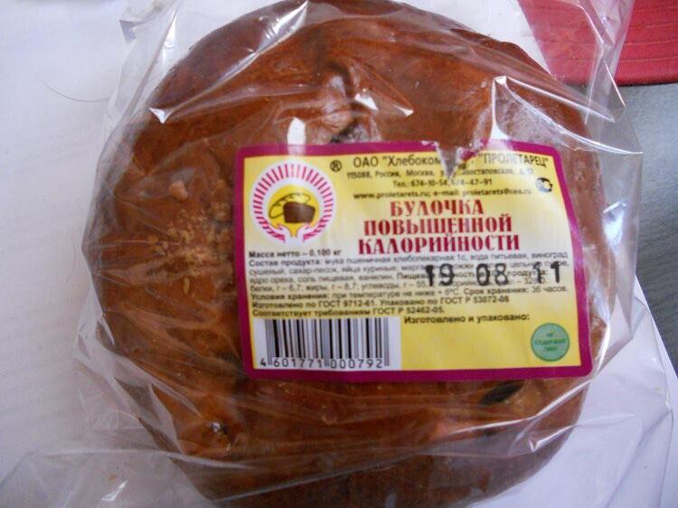 ОТК-тест на калорийность