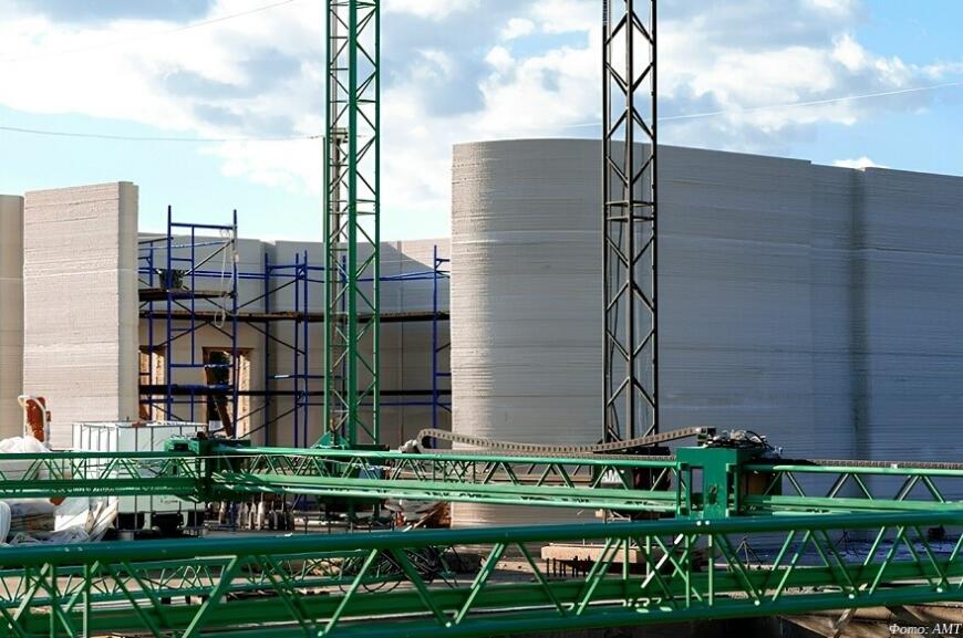 Ярославская компания «AMT» выпустила строительный 3D-принтер S400.25.25