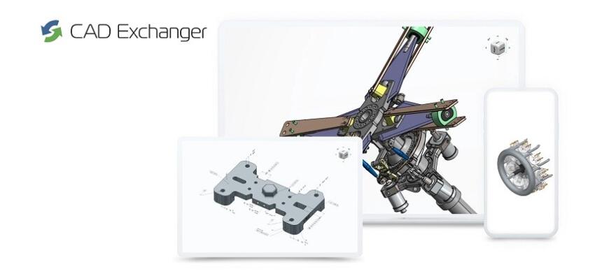 CAD Exchanger 3.11.0: новый интерфейс, личный кабинет и экспорт 2D-чертежей в DXF