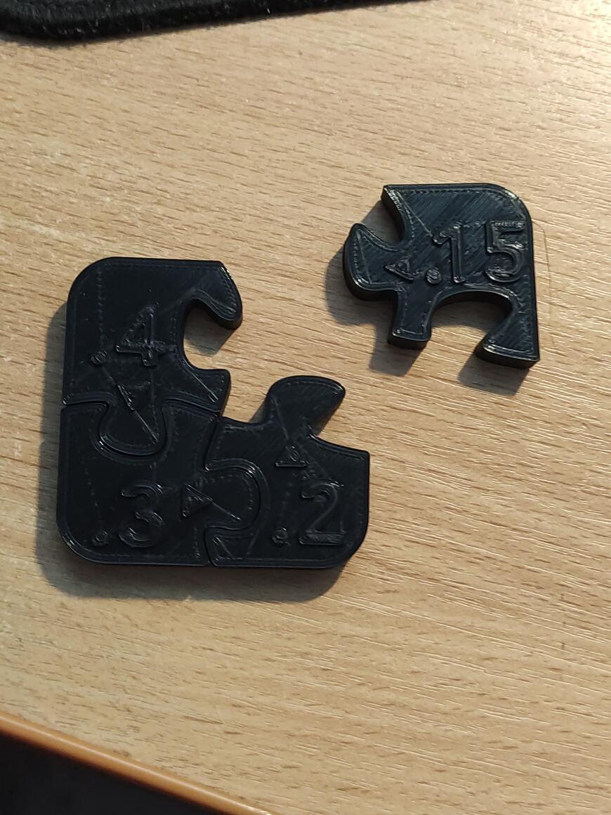 Пазл с помощью принтака