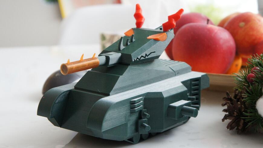 Знаменитые танки Великих мультяшных войн: Левиафан Mk1