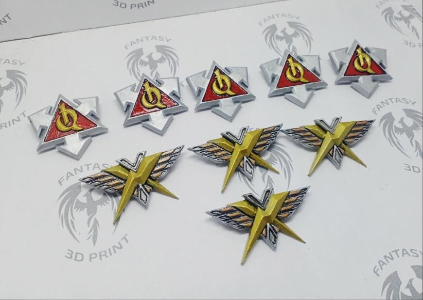 Значки Бронепехота: Империя полярис и Торговый протектора