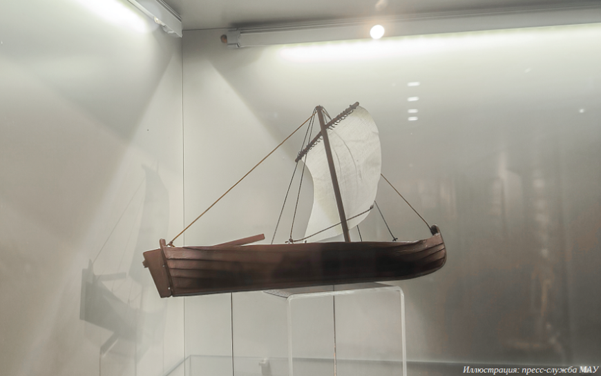 Мурманские студенты создали модель шняки для кольского музея