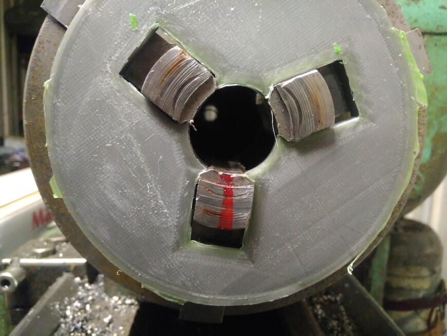 Приспособление для расточки кулачков токарного патрона