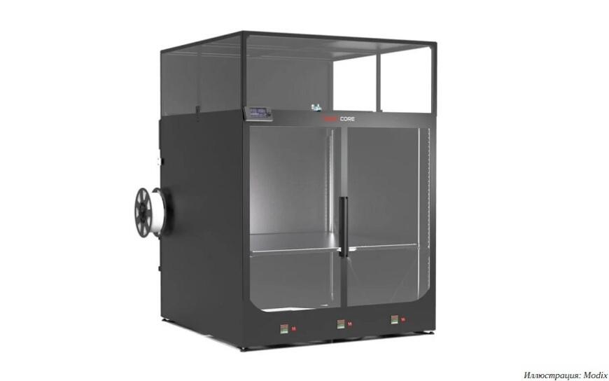 Modix анонсировала FDM 3D-принтер Core-Meter с рабочим объемом в один кубический метр