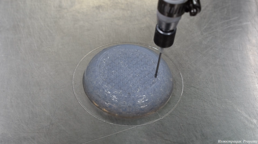 Индийская компания Prayasta сконструировала 3D-принтер для печати силиконовых имплантатов