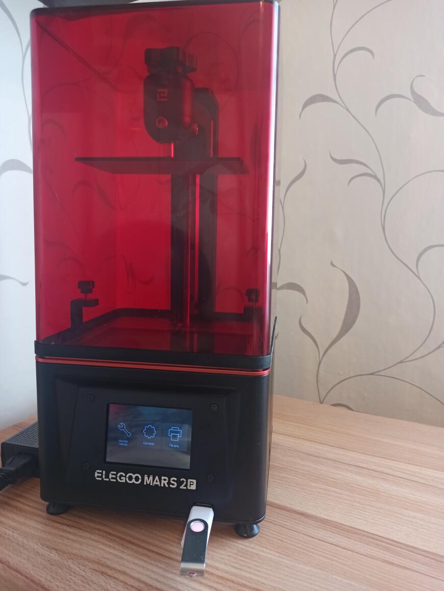 Обзор фотополимерного 3d принтера  Elegoo Mars 2 Pro.