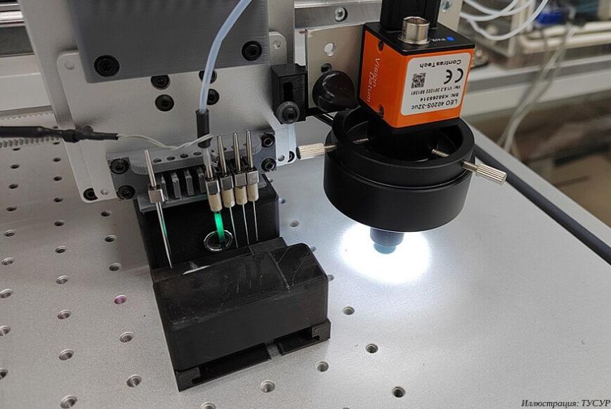 Томские ученые разработали опытный образец печатающей головки геномного принтера