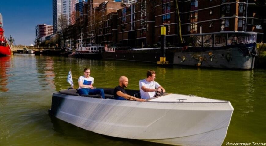 Голландское предприятие выпускает 3D-печатные катера из переработанного полимера