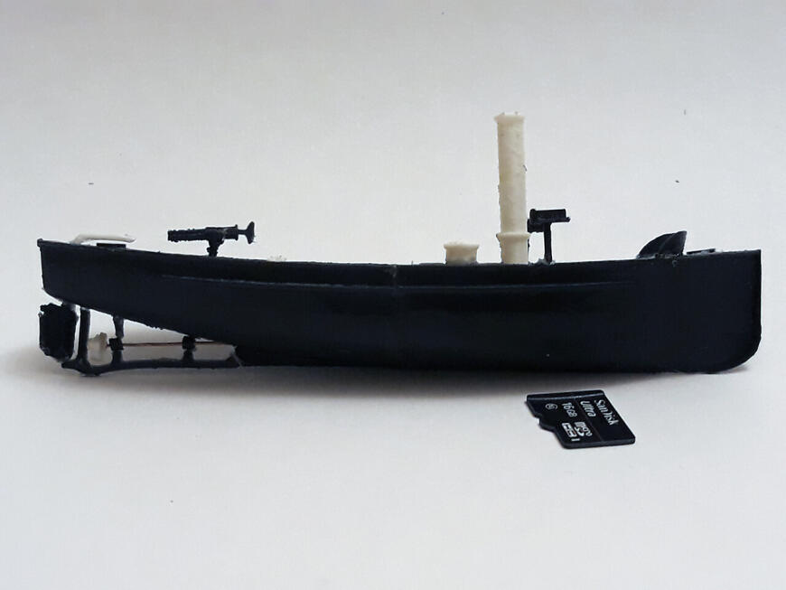 Кораблик из PLA и ABS