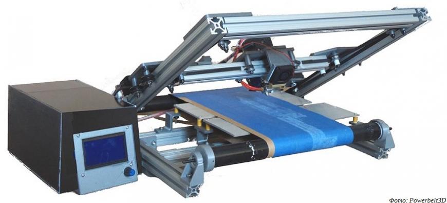 Powerbelt3D предлагает недорогие конвейерные 3D-принтеры Powerbelt Zero