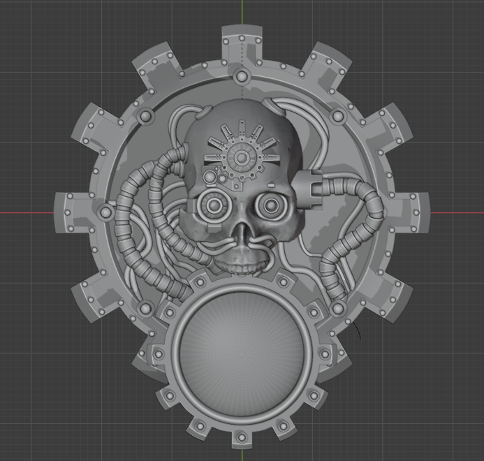 Значок Адептус Механикус из Warhammer 40000