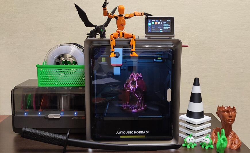 Обзор Anycubic Kobra S1 Combo: достойный выбор для домашней и хоббийной печати