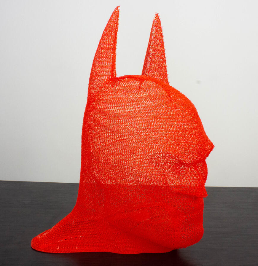 Бэтмэн каркасная печать