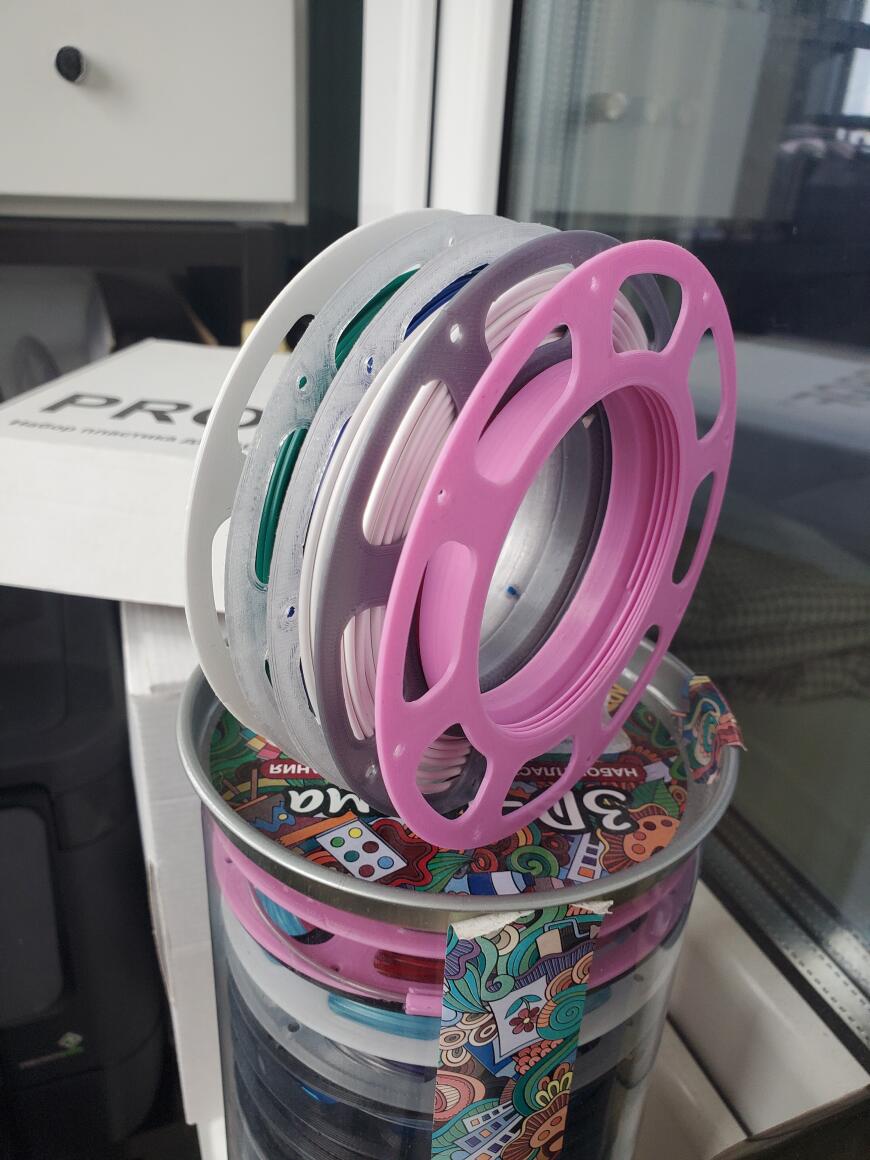 Катушка для остатков пластика