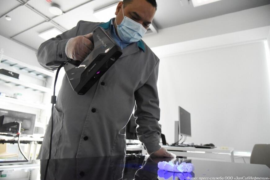 В 2020 году СИБУР изготовил более 14 000 деталей с применением технологий 3D-сканирования и 3D-печати