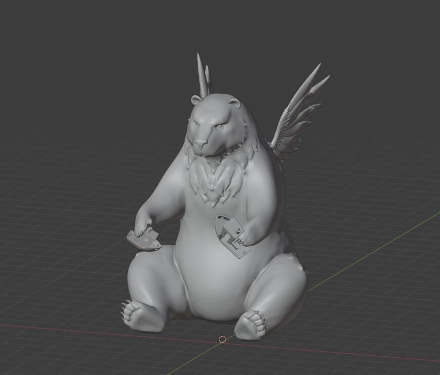 Занятой медведь