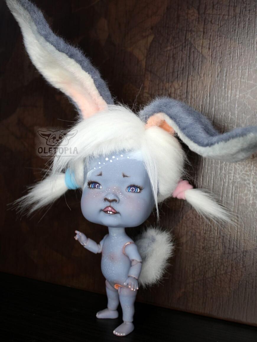 Интерьерная BJD куколка Заюшка