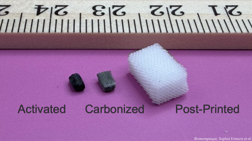 Американские ученые повысили емкость аккумуляторов в семь раз с помощью 3D-печати