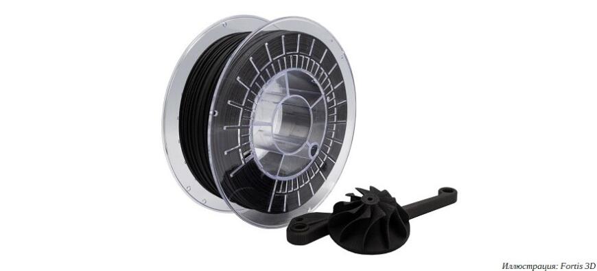 Канадская компания Fortis 3D выпустила стеклонаполненные филаменты на основе нейлона и поликетона