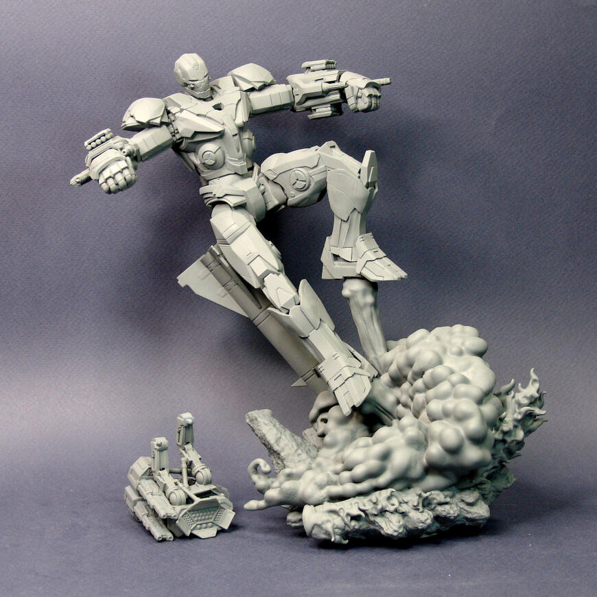 Диорама с железным патриотом