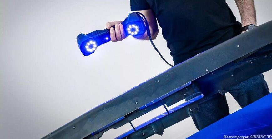 SHINING 3D предлагает многофункциональные ручные 3D-сканеры FreeScan UE Pro