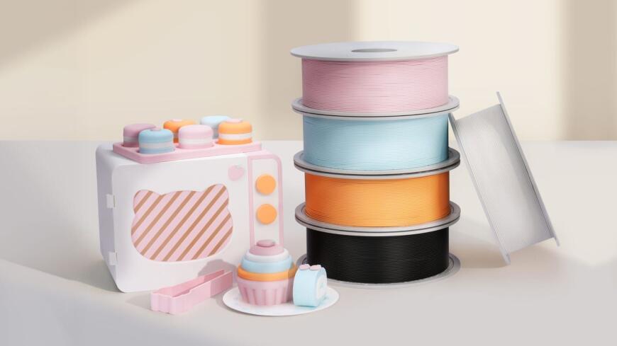 Bambu Lab представила PLA Pure — новый филамент для безопасной домашней 3D-печати