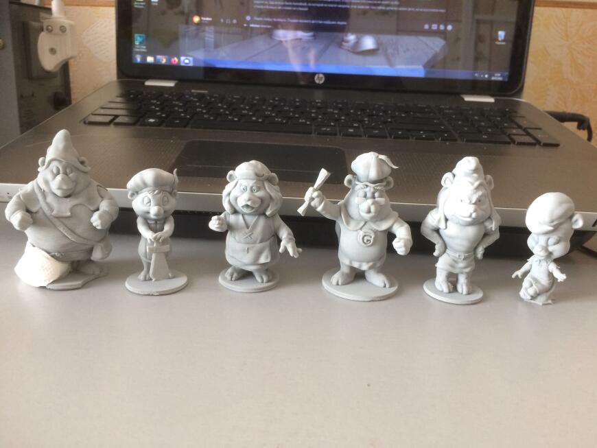 Мишки Гамми набор для 3д печати