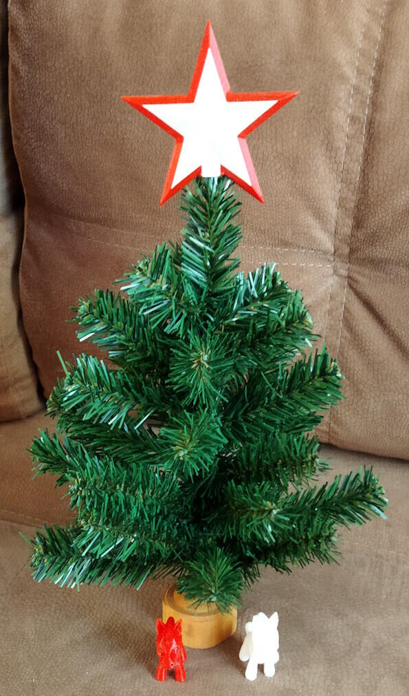 Звезда на мини-ёлку.