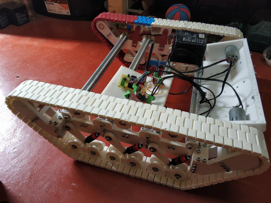 Гусеничное шасси для робота