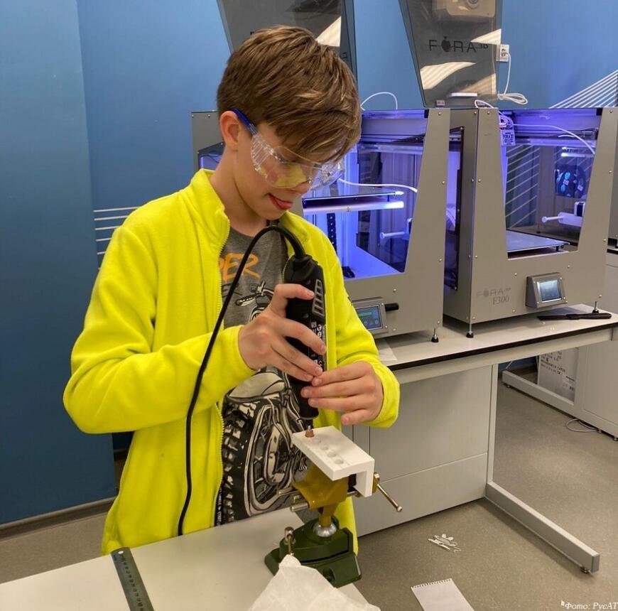 В лицее «Сириус» прошел конкурс Росатома по аддитивным технологиям