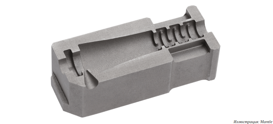 Mantle TrueShape: технология скоростного производства литейной оснастки и пресс-форм с помощью 3D-печати
