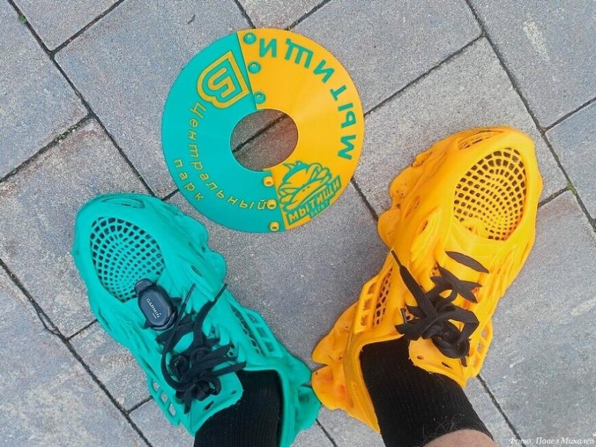 Житель Мытищ пробежал мини-марафон в 3D-печатных кроссовках