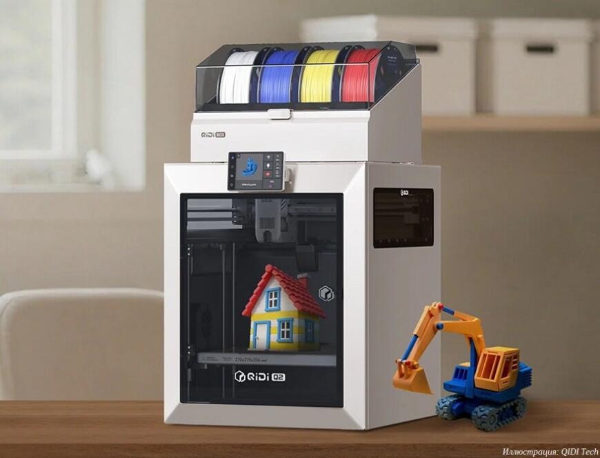 QIDI Tech выпустила бюджетный 3D-принтер Q2