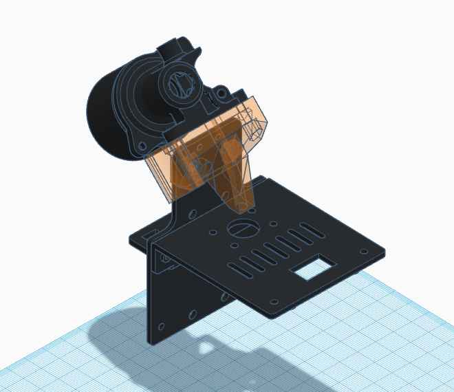 Модернизированный адаптер для Orbiter direct drive на Anycubic i3 Mega (Z-200мм)
