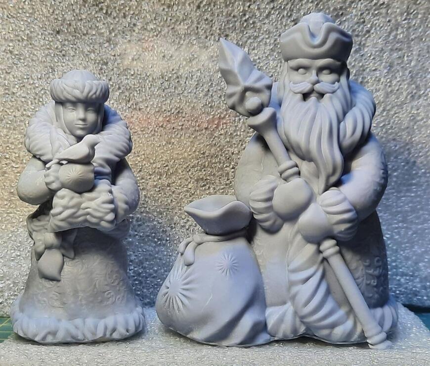 Дед с Внучкой