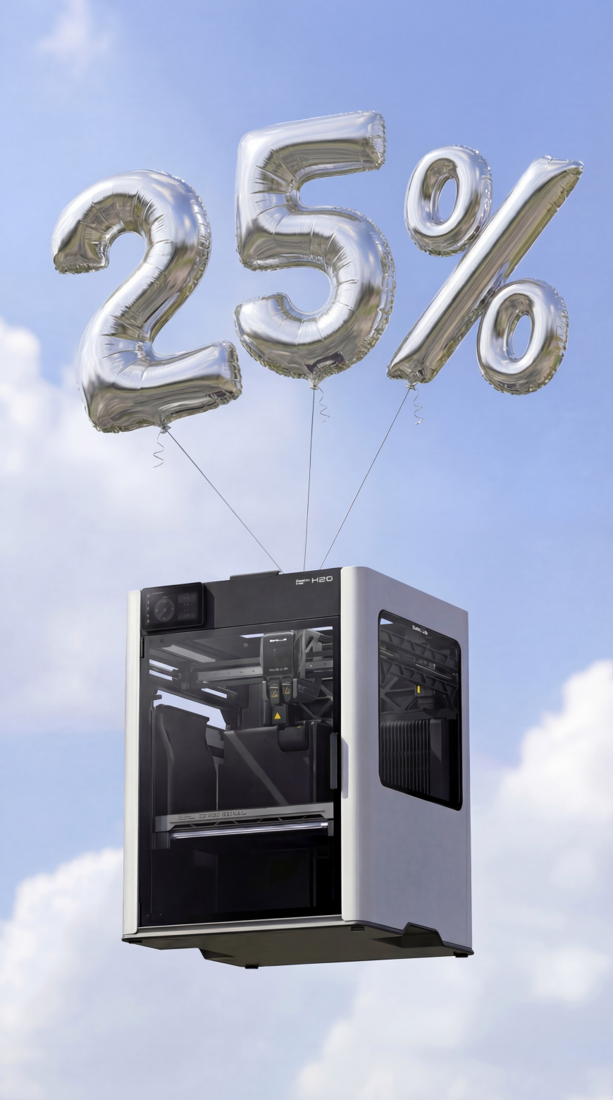 Bambu Lab H2D - выгода 70 000 рублей!