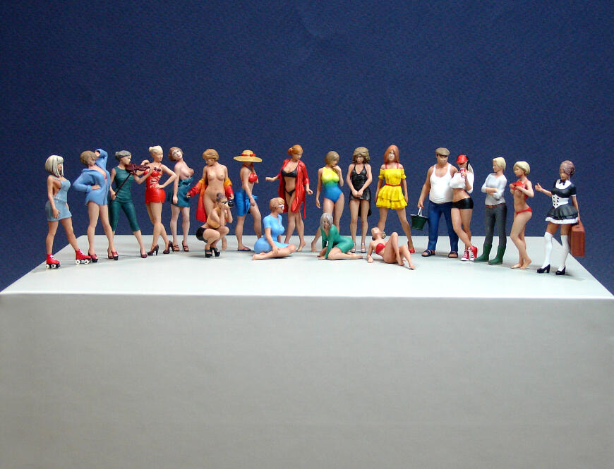 Антураж для маленьких авто.