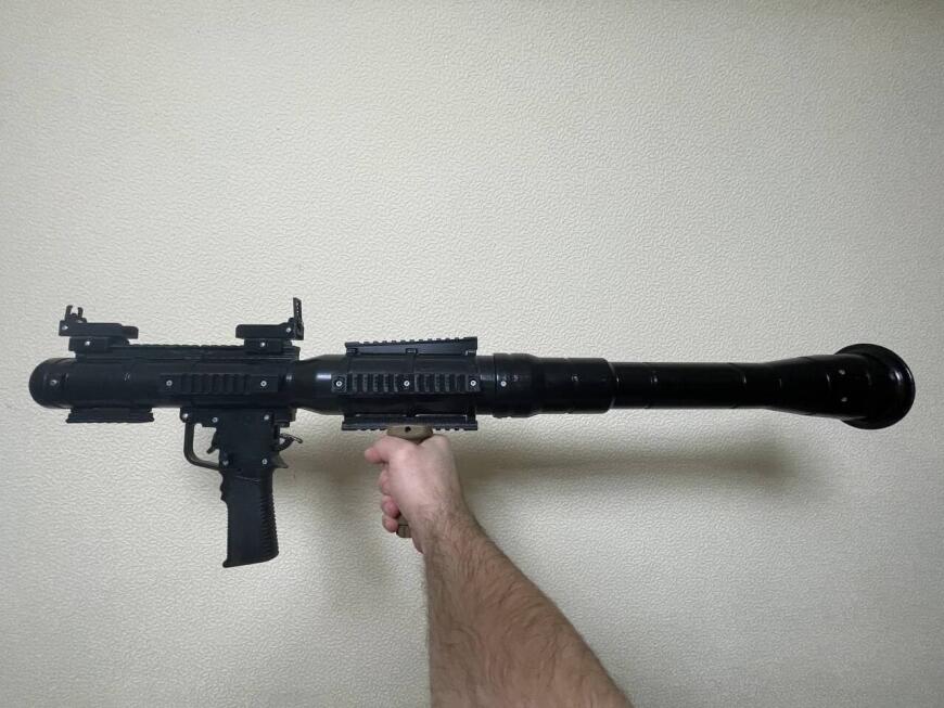 Печать страйкбольной версии гранатомёта PSRL-1 (американская версия РПГ-7)