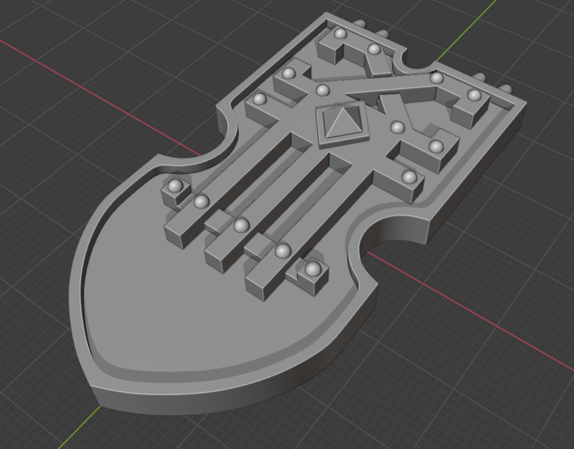 Значок Кровопускателей Кхорна из Warhammer 40000