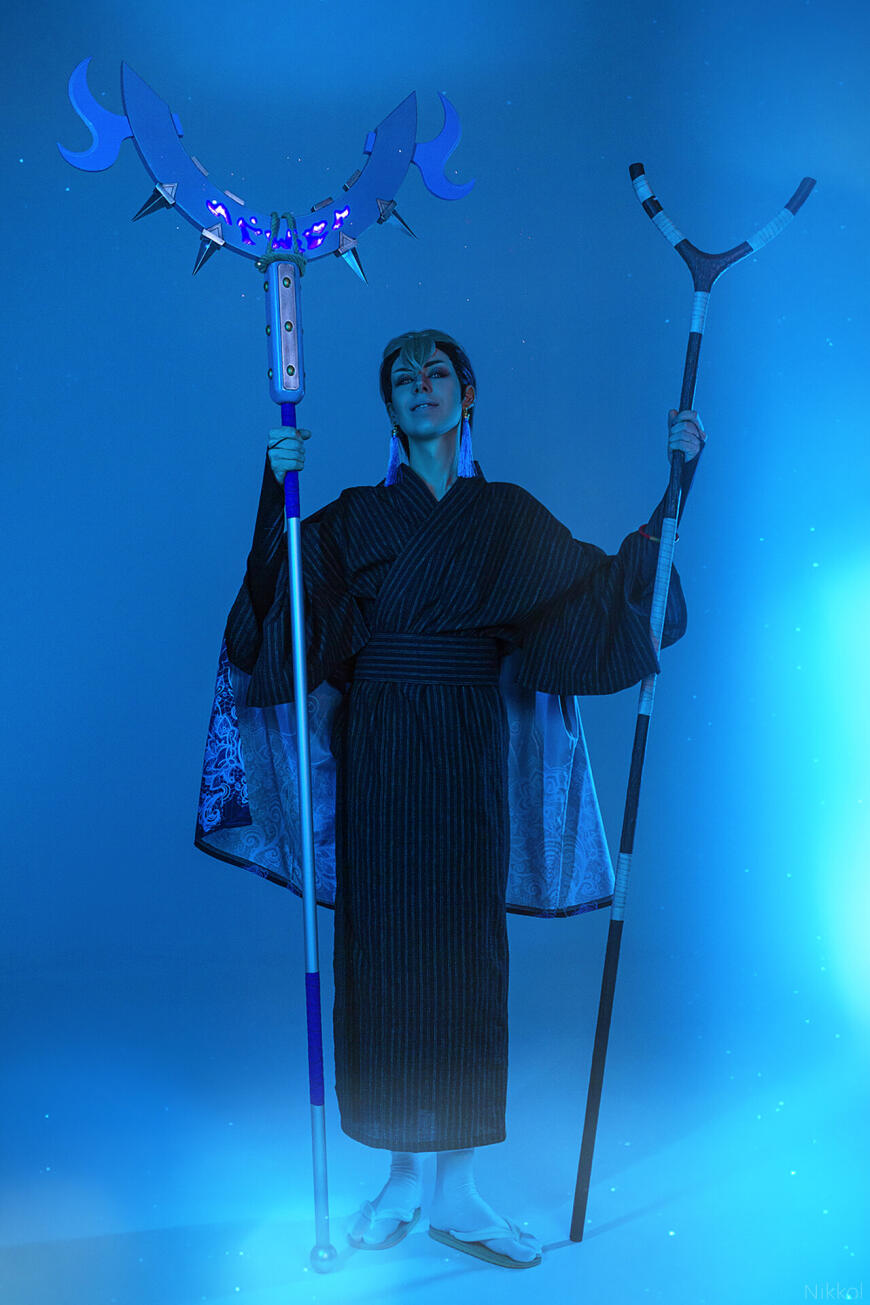 Делаем оружие персонажа Занка Ниджику из аниме Гачиакута + бонус